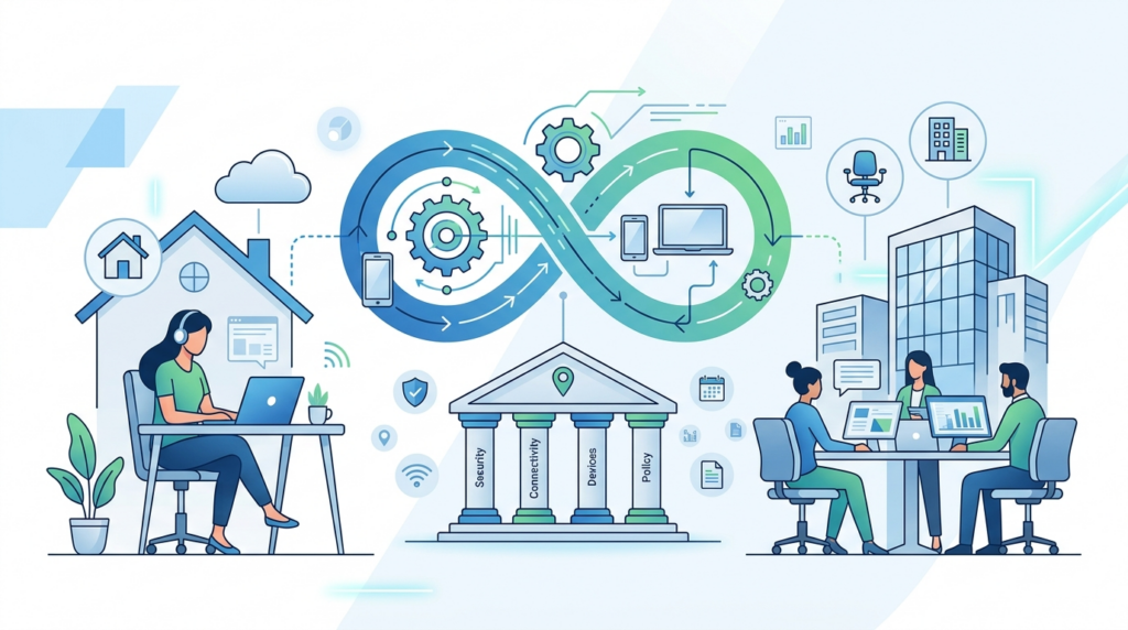 Corporate Mobility Strategy for Hybrid Workplaces:.