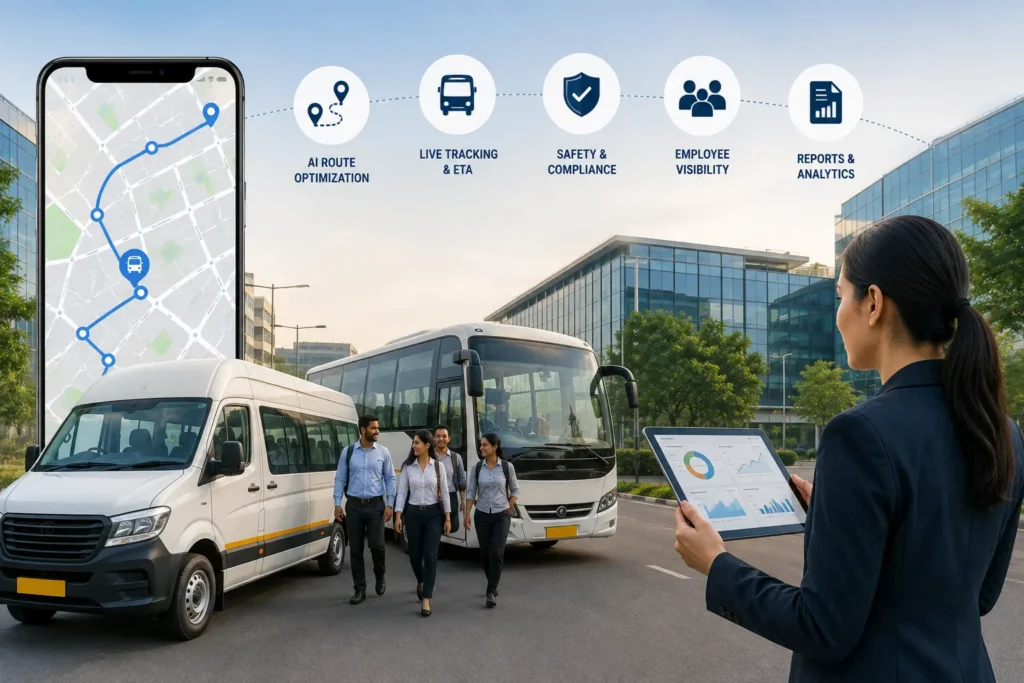 Top 5 Vendors for Employee Transport Management